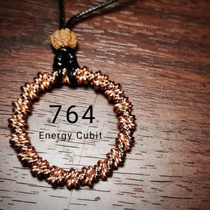 Tensor Ring Pendant (energy cubit 764 Mhz)