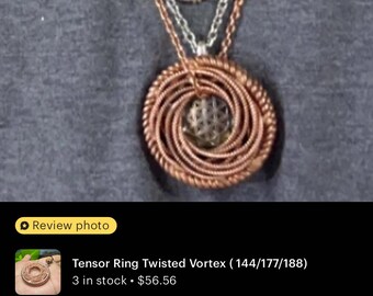 テンソルリングツイストボルテックス（144/177/188） - Etsy 日本