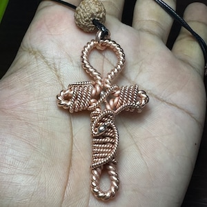 Ankh Tensor Ring Pendant ( 144 Mhz & 188 Mhz)