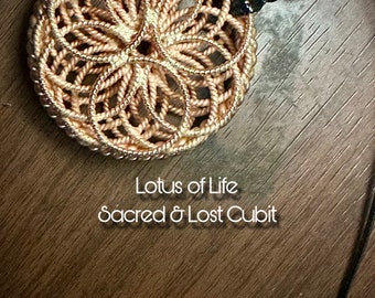 Tensor Ring Lotus of Life ( Sacred and lost cubit 24R)