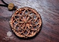 Tensor Ring Lotus of Life pendant (sacred cubit 144 Mhz) product logo