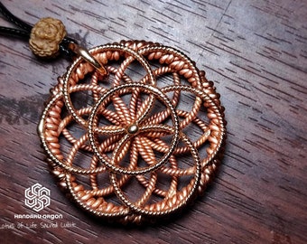 Tensor Ring Lotus of Life (sacred cubit)