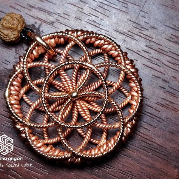 Tensor Ring Lotus of Life (sacred cubit)