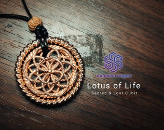 Tensor Ring lotus of Life ( Sacred and lost cubit)