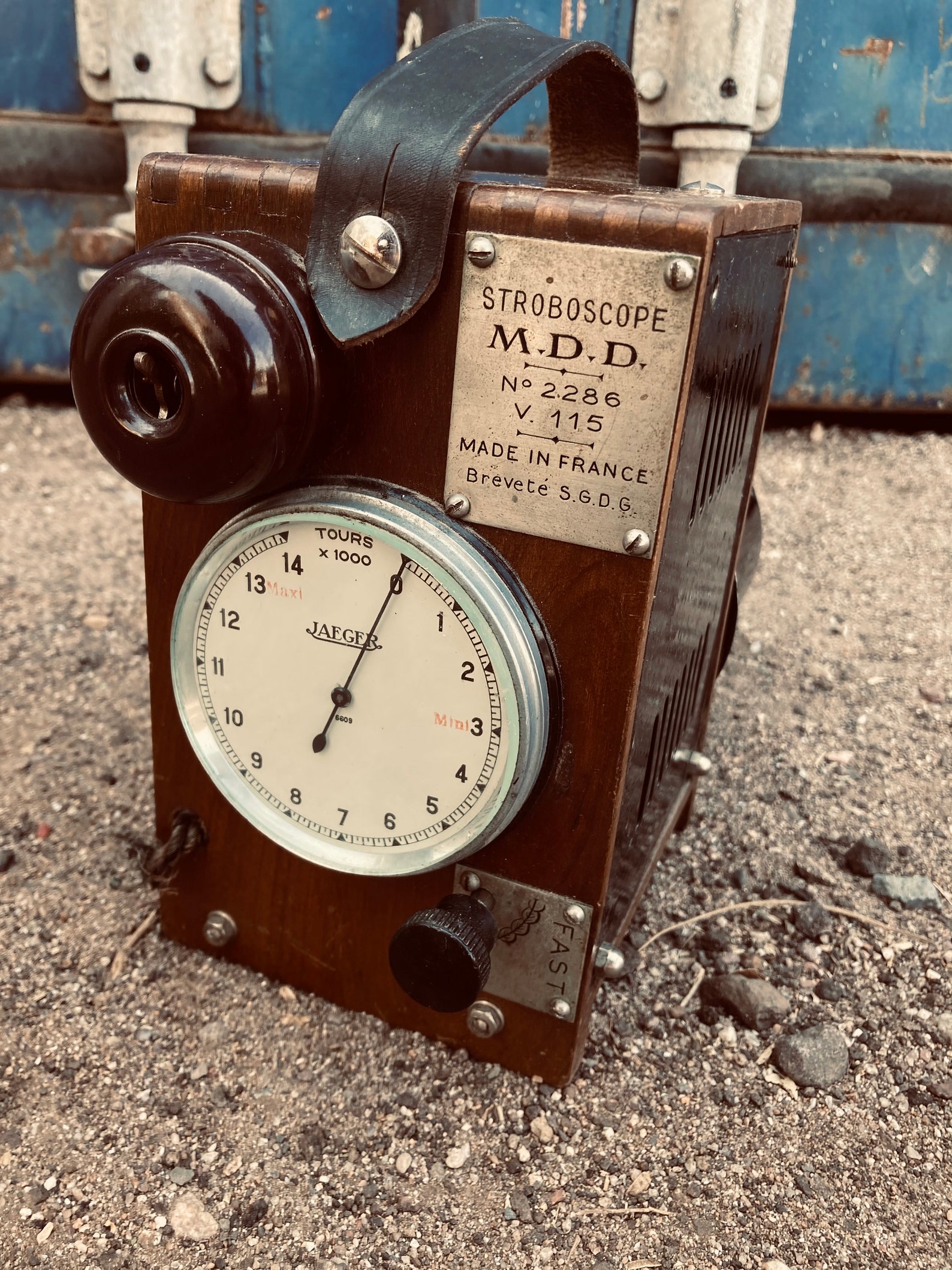 Rare Vintage Stroboscope Made in Early 1900's France Etsy