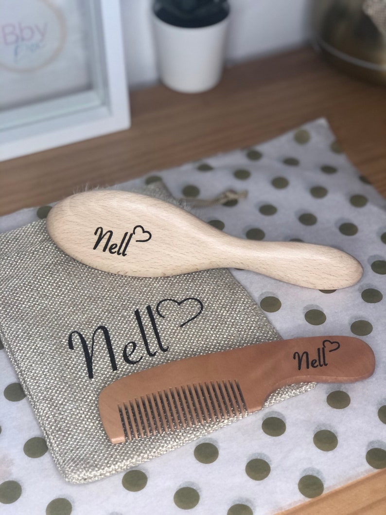 Kit brosse et peigne personnalisé zdjęcie 5