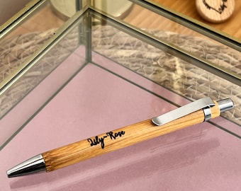 Personalized pen (engraving)