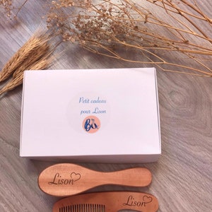 Kit brosse et peigne personnalisé zdjęcie 4