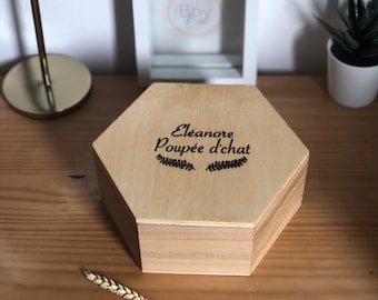 Boîte à souvenirs personnalisé