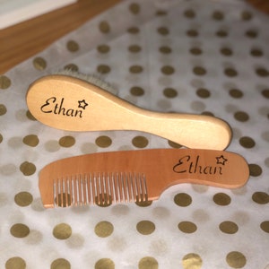 Kit brosse et peigne personnalisé image 6