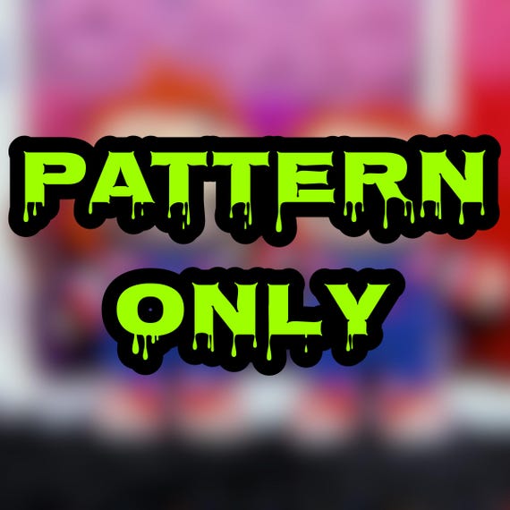 Cursed Playtime Doll | Pattern Only