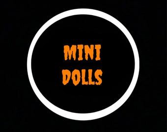 Mini poupées PRÉ-COMMANDE