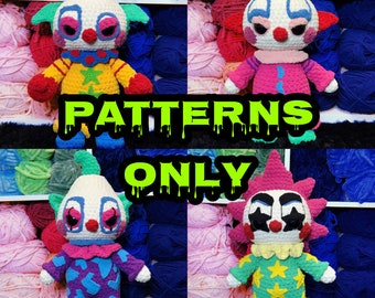 Killer Space Klowns Bundle 1 | Patterns Only