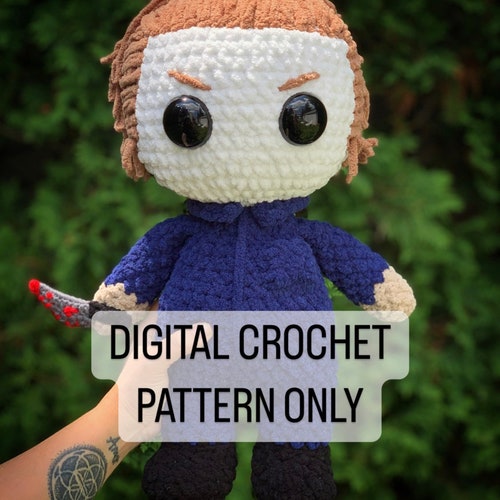 Michael Myers Digital Crochet Pattern Etsy New Zealand