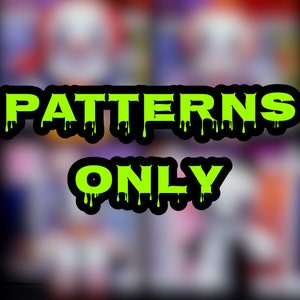 Killer Clowns Bundle 1 | Patterns Only