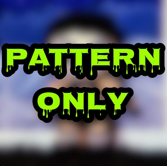 Glam Alien Scientist | Pattern Only