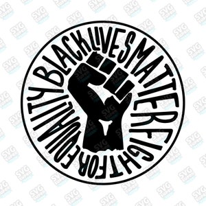 Schwarze Leben Materie Svg, schwarze Leben Materie Aufkleber digitaler Download, Png, Eps-Datei für Cricut, Cameo, Silhouette, t-Shirt, blm Svg für Tassen