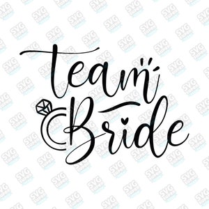 Team Braut Svg, Braut Stamm Svg digitaler Download, Hochzeit Png, Braut Partei Svg, Datei für Cricut, Cameo, Bachelorette Party Eps Datei
