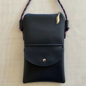 Handytasche / Umhängetasche mit Extrafach /vegan