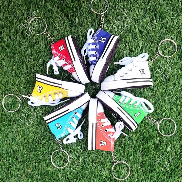 Personalised Mini Converse | Mini Shoe | Party Bag Filler | Party Bag Items | Gift | Personalised Mini Shoe Keyring | Keyring  Mini Converse