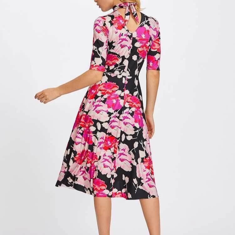 zara 60s dress