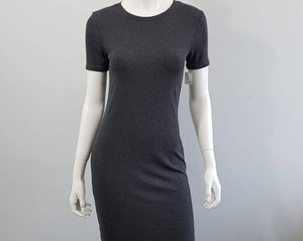 90s Vintage Super Stretchy Body Hugging Minimalist Silhouette And  To Give You That Figure Flattering Chic Look In A Sophisticated way