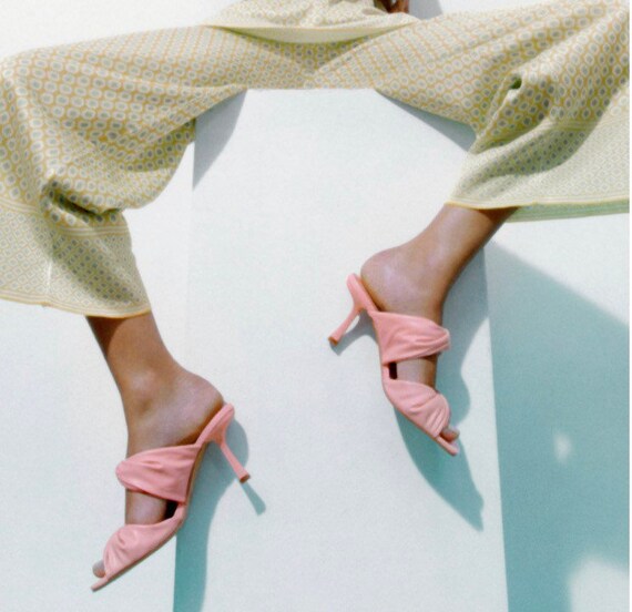 Sandalias malva zara sale