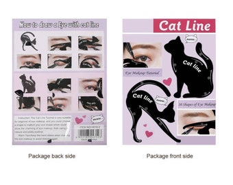 Cat Eye Stencil And Eyeshadow Tracer