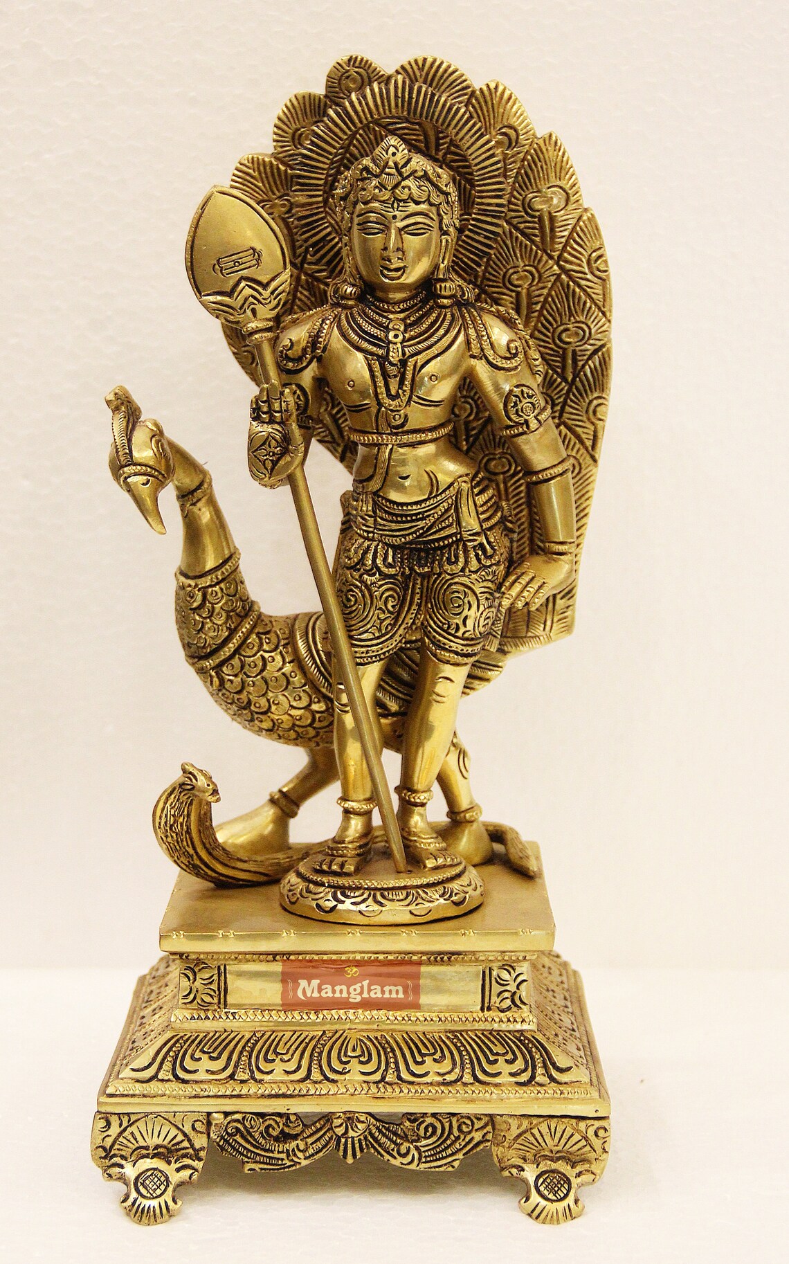 Handmade Brass MURUGAN SWAMY STATUE Kumaraswamy statuelord Etsy