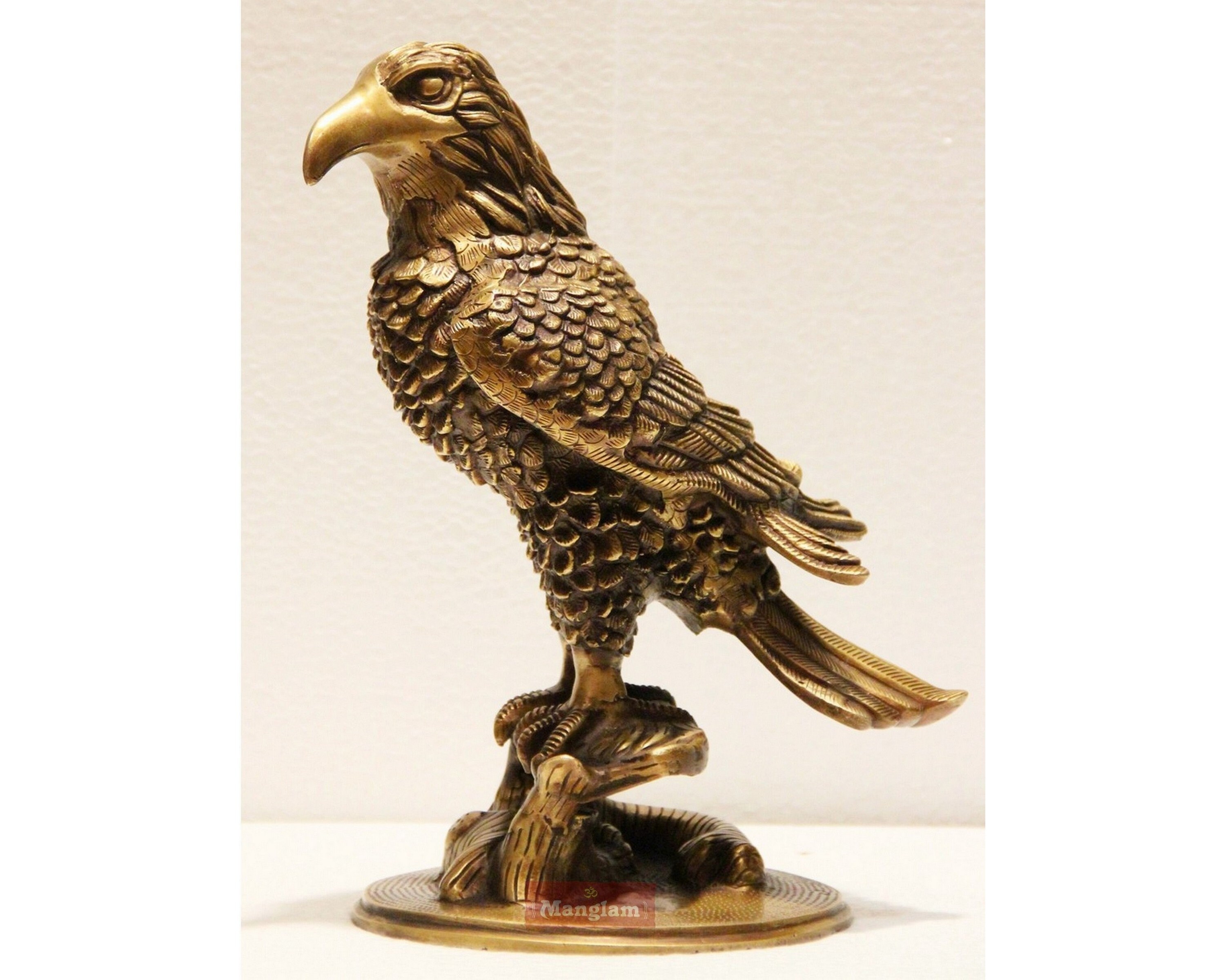 Handmade Bronze Bald Eagle for Home Decoroffice decor Brass Etsy