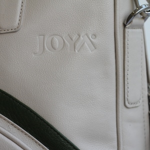 Leather Handmade Woman Tote Tennis Bag By Joya image 3