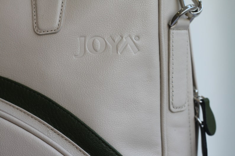 Leather Handmade Woman Tote Tennis Bag By Joya image 3