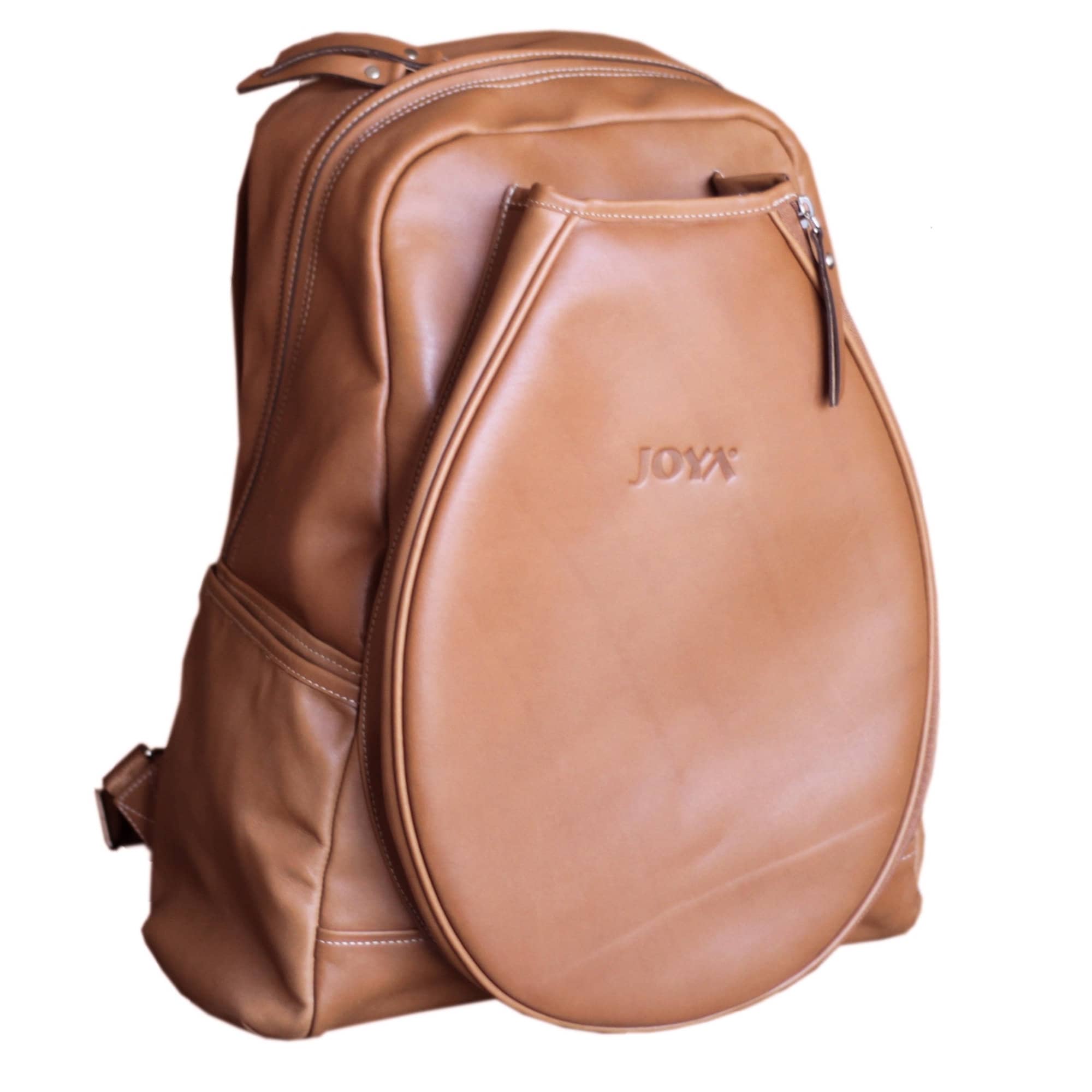 Joya Personalized Top Grain Italian Leather Backpack Tennis