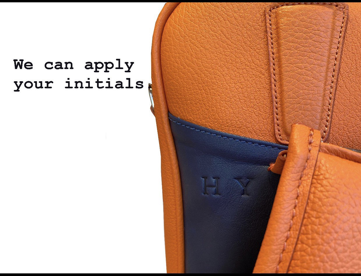 Limited Leather Tennis Bag, Personalized Gift, Luxury, Italian Leather