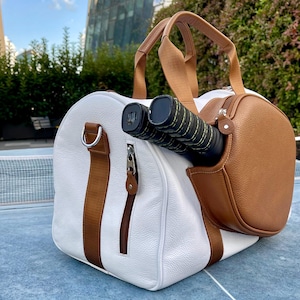 Pickleball Tote Handtasche - Leder Personalisiert