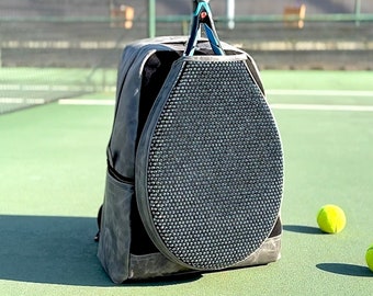 Luxury Elegance Diamond Crystal Backpack Tennis Bag