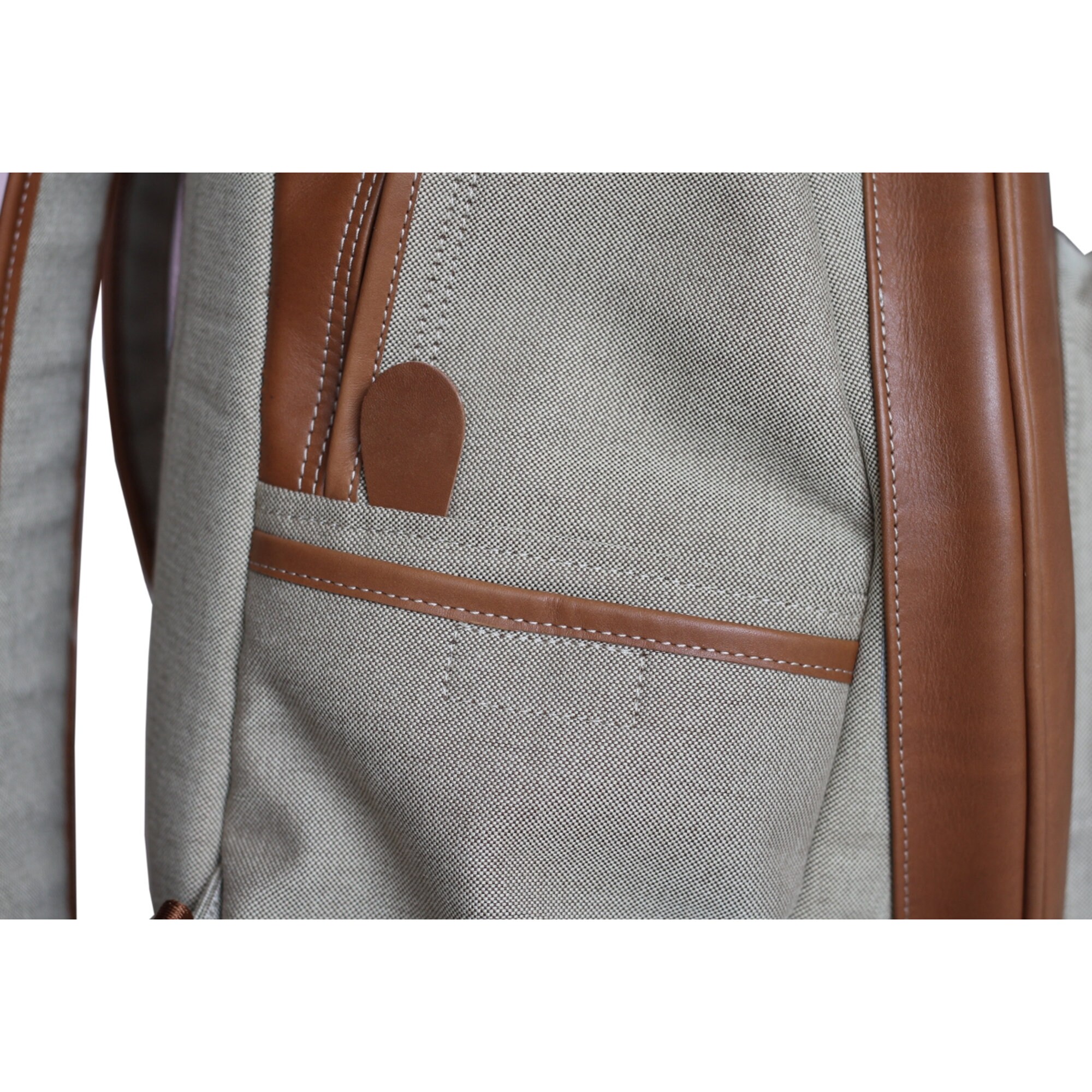 Joya Hand Painted Distressed Leather Backpack J. J. Leathersmith Handmade Leather Backpack // Built to  main image 2