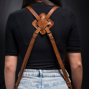 Leather apron for women, Tool apron image 8