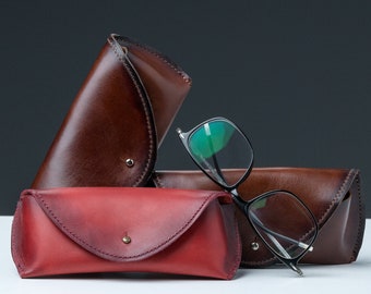 Premium Leather Glasses Case - A Practical Accessory Made With Extra Style