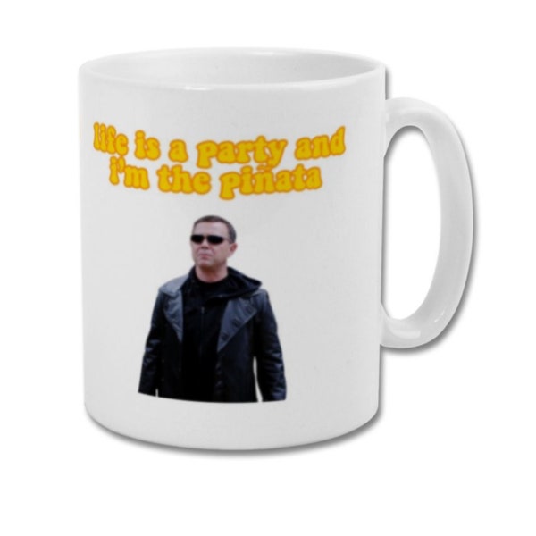 Life Is A Party And I'm The Piñata Charles Boyle Funny Quote BROOKLYN NINE NINE 99 Themed Collectable Coffee Mug