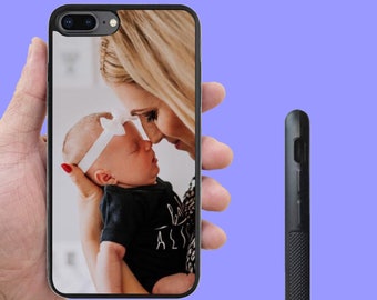 Custom Personalised Phone Case Any Picture Photo Logo Text iPhone 7 8 10 X XR XS 11 12 13 14 Mini Pro Max SE & Samsung S10 S20 S21 S22 Plus