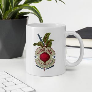 Schrute Farms Mug Dwight Schrute Meme The Office US TV Show Fan Funny Coffee Mug Tea Cup Gift Idea for Him for Her for Colleague for Friend