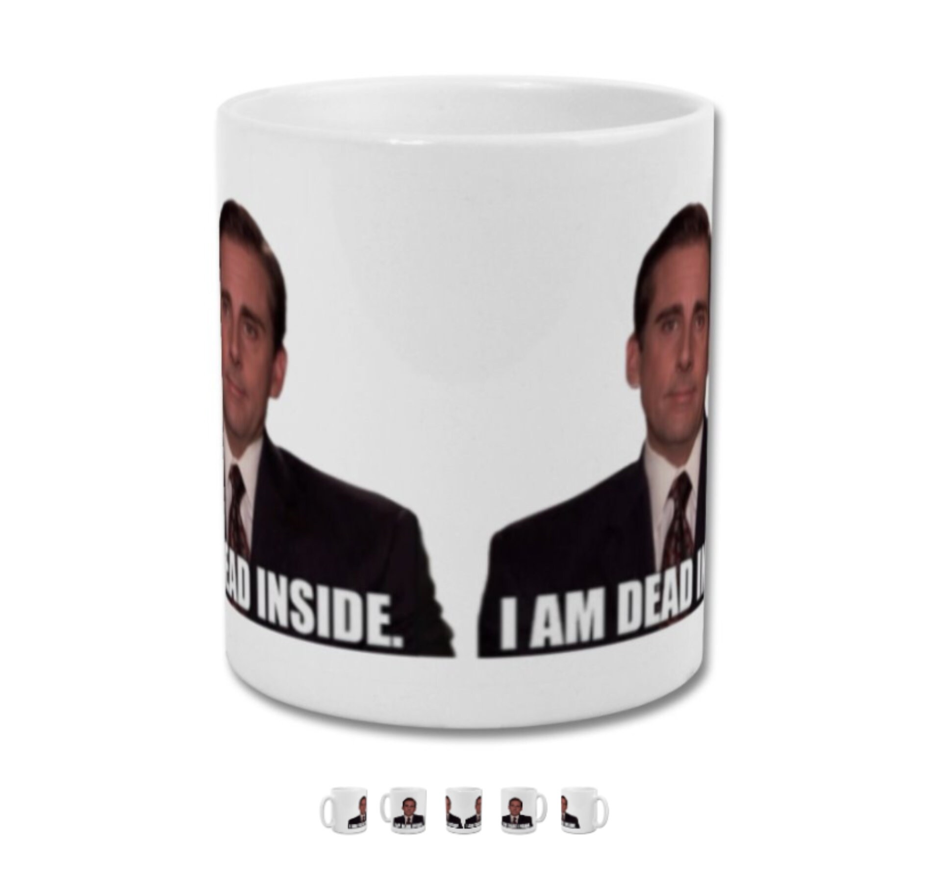 Mug: Office (michael Scott, Dwight, Pam, Andy, Jim Халперт, Ryan, The Office,  Meme, No, I'm Dead Inside)-1184-480 - Mugs - AliExpress