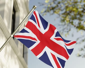 Union Jack Flag | UK Flag | United Kingdom Flag | British Flag | British Patriotic Banner | England Patriot | England Football Fan Supporter
