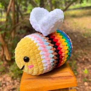 PRIDE Bee Plushie
