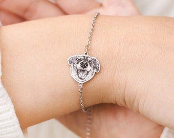 Foto Armband • Foto Armband • Foto Armband • Haustier Erinnerung Geschenk • Hunde Schmuck für Frauen • Haustier Geschenke • Hunde Liebhaber Geschenk