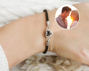 Projection bracelet • Photo projection bracelet • Photo bracelet • Memorial bracelet • Bracelet for her • Personalized gif