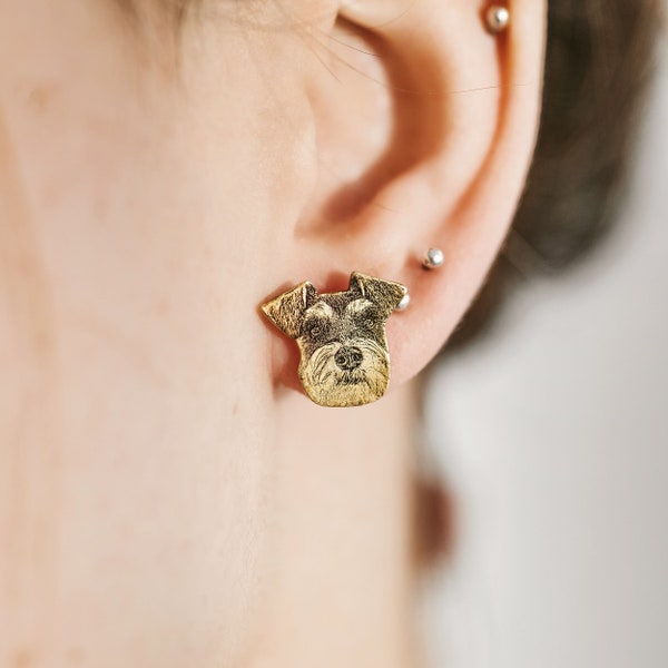 Dog Earrings Etsy