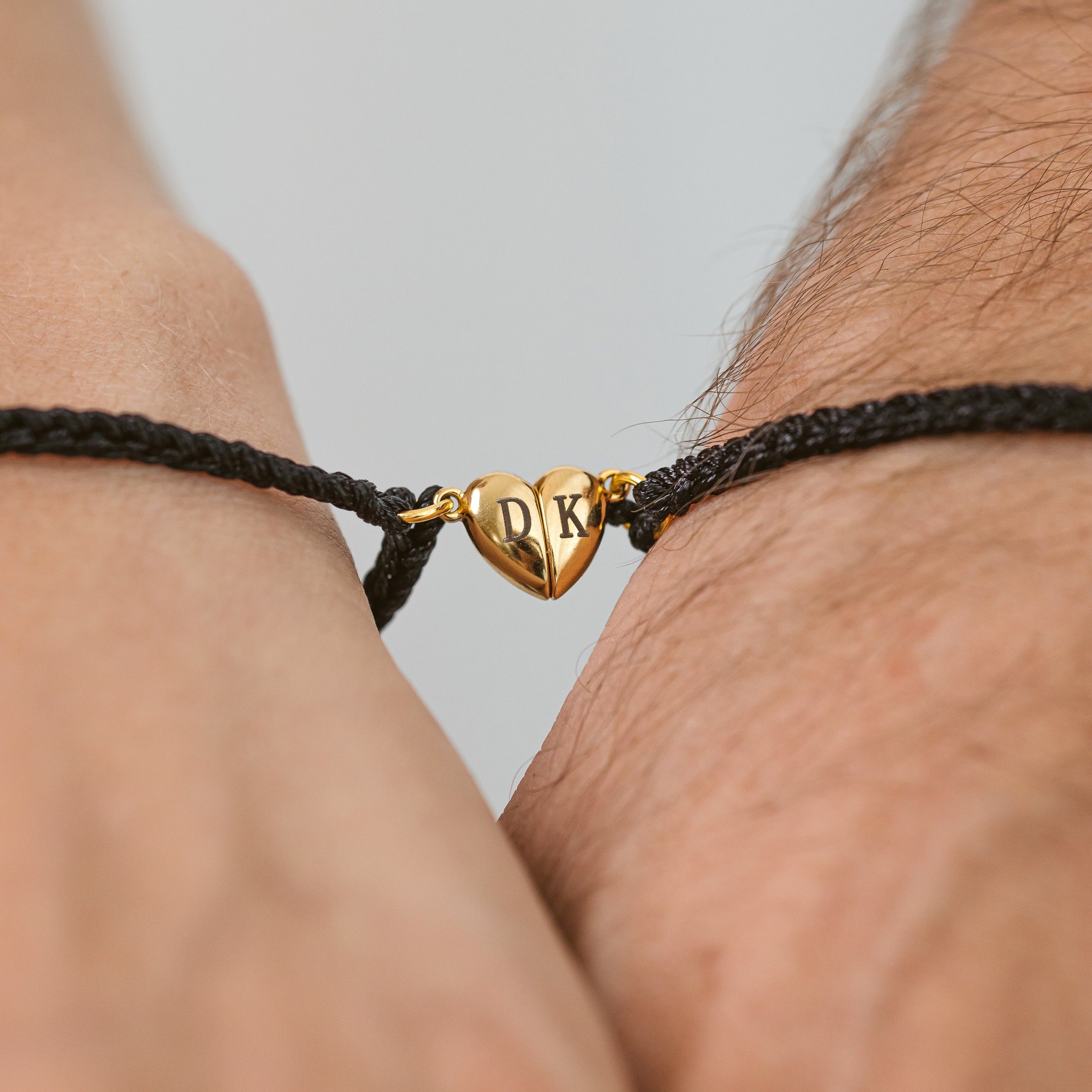 Pulseras Magnéticas, Pulseras de Distancia de Atracción para Novio