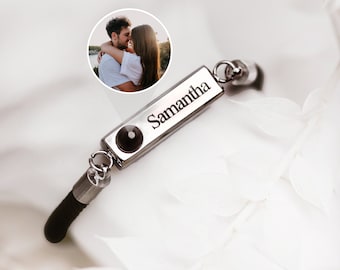 Foto Armband • Erinnerungsarmband Foto • Erinnerungsarmband für Frauen und Männer • Paararmband • Erinnerungsarmband • Personalisiertes Geschenk